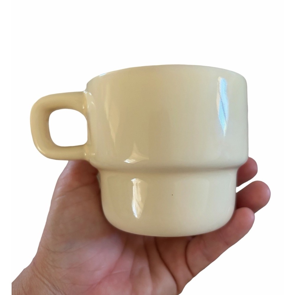 Dean Deluca Mug Hawaii Honolulu Kakaako Store Limited Edition Light Beige - Picture 2 of 5